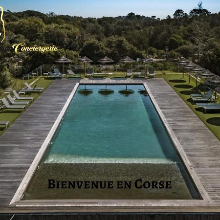 Residence Cala Sultana N62 - 4 Pers Avec Piscine Chauffee- Acces Prive A La Plage De Santa Giulia Πόρτο Βέκιο Εξωτερικό φωτογραφία