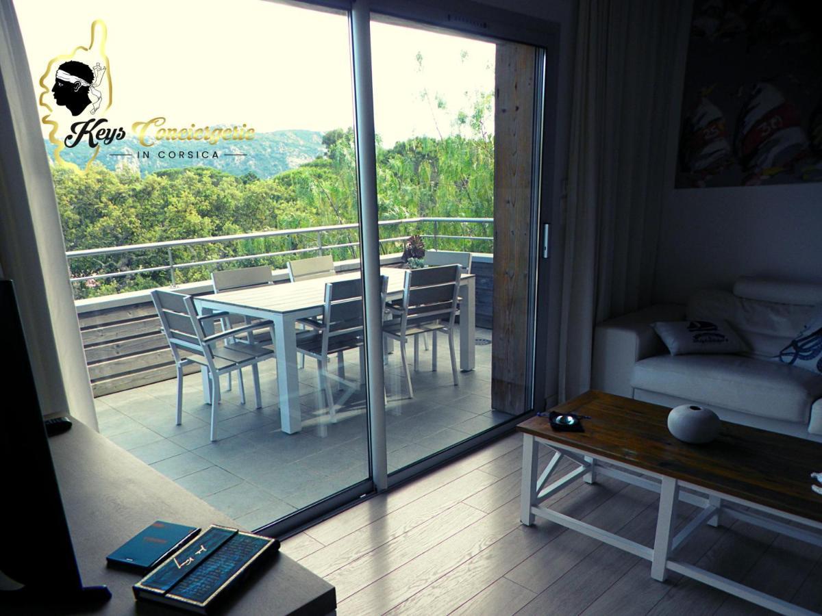 Residence Cala Sultana N62 - 4 Pers Avec Piscine Chauffee- Acces Prive A La Plage De Santa Giulia Πόρτο Βέκιο Εξωτερικό φωτογραφία