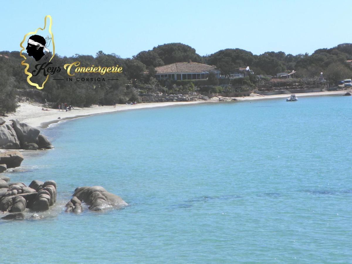 Residence Cala Sultana N62 - 4 Pers Avec Piscine Chauffee- Acces Prive A La Plage De Santa Giulia Πόρτο Βέκιο Εξωτερικό φωτογραφία