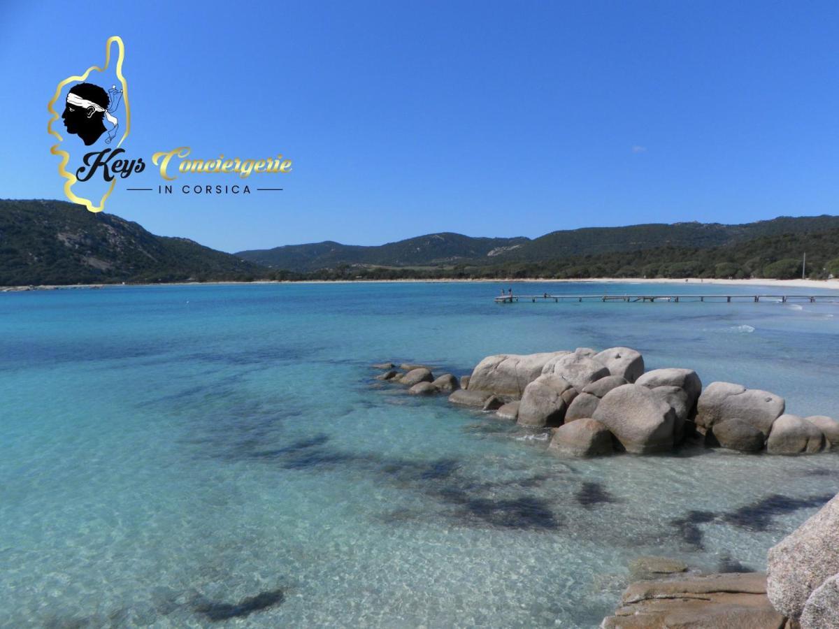 Residence Cala Sultana N62 - 4 Pers Avec Piscine Chauffee- Acces Prive A La Plage De Santa Giulia Πόρτο Βέκιο Εξωτερικό φωτογραφία