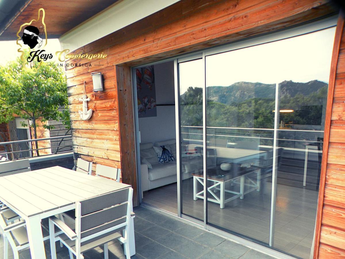 Residence Cala Sultana N62 - 4 Pers Avec Piscine Chauffee- Acces Prive A La Plage De Santa Giulia Πόρτο Βέκιο Εξωτερικό φωτογραφία