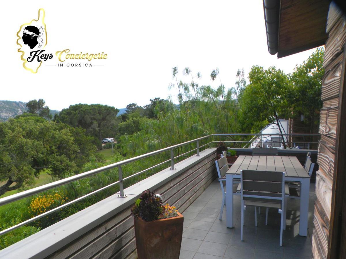 Residence Cala Sultana N62 - 4 Pers Avec Piscine Chauffee- Acces Prive A La Plage De Santa Giulia Πόρτο Βέκιο Εξωτερικό φωτογραφία