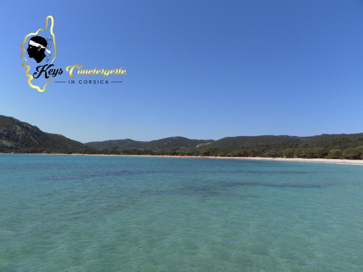 Residence Cala Sultana N62 - 4 Pers Avec Piscine Chauffee- Acces Prive A La Plage De Santa Giulia Πόρτο Βέκιο Εξωτερικό φωτογραφία