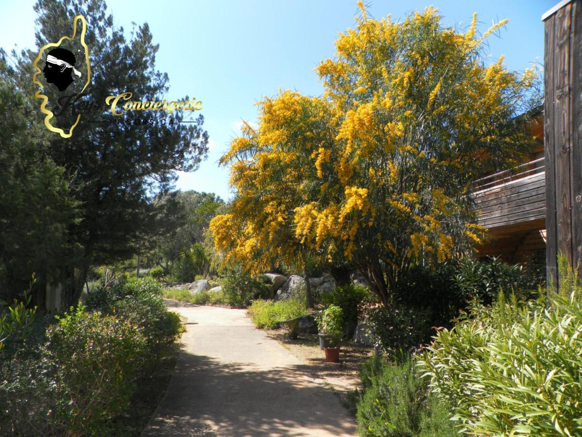 Residence Cala Sultana N62 - 4 Pers Avec Piscine Chauffee- Acces Prive A La Plage De Santa Giulia Πόρτο Βέκιο Εξωτερικό φωτογραφία